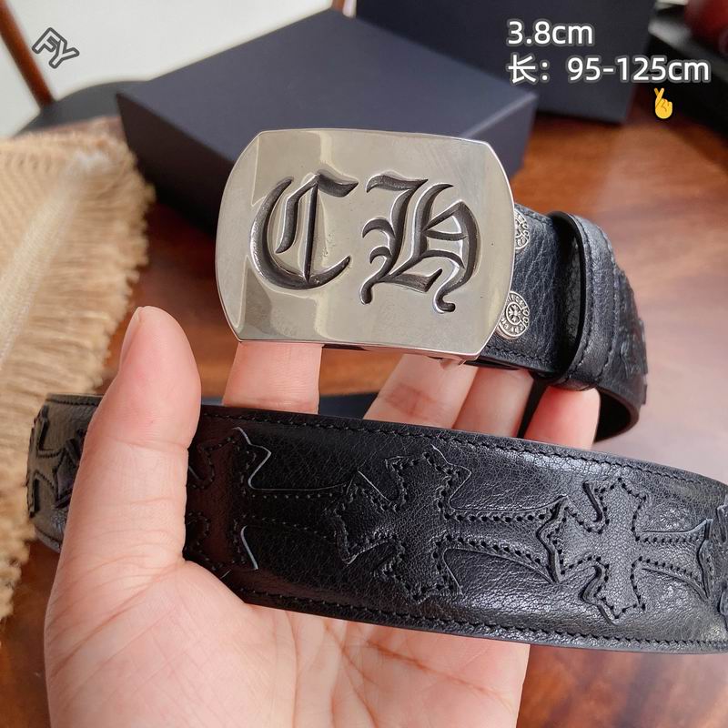 Chrome Hearts belt 38mmX95-125cm 8L118
